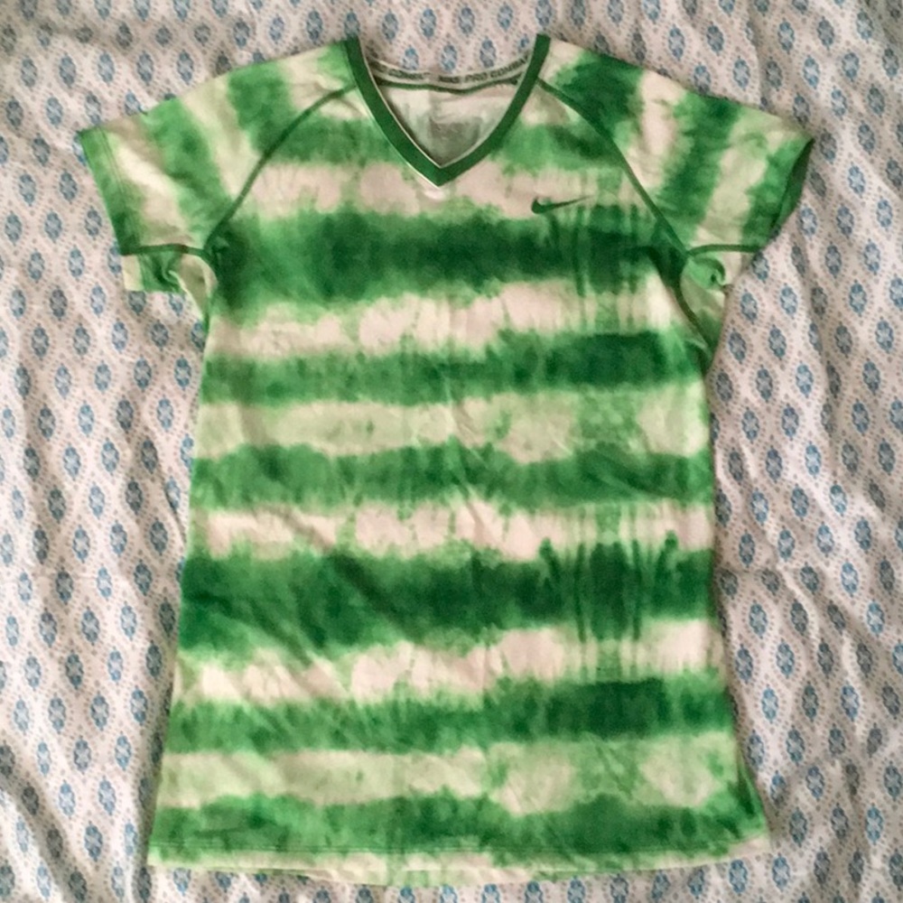 Tye Dye Nike Pro Combat Top